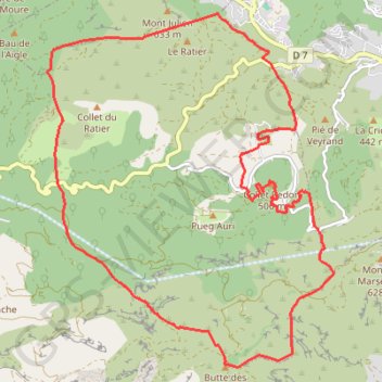 Pichauris-5 GPS track, route, trail