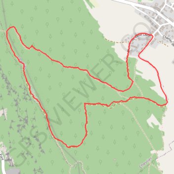 Montagne du Vuache GPS track, route, trail