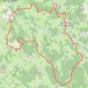 Circuit 5 Le Rocher de la femme perdue - Espace Trail des Monts de Guéret GPS track, route, trail