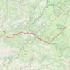 GR65 De Nasbinals (Lozère) à Montredon (Lot) GPS track, route, trail