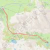 Cabane d'Aygues Cluses - Lac de Coueyla-Gran GPS track, route, trail