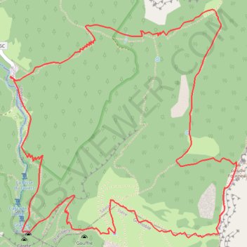 Du Cirque de Saint-Même aux crêtes du Grand Manti GPS track, route, trail