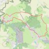 Le circuit de la Vallée du Marbre - Gussignies GPS track, route, trail