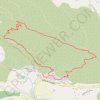 Les Cretes du Cheiron GPS track, route, trail