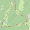 La Montagne de Bange depuis Montagny GPS track, route, trail
