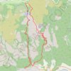 Gorges de la Colombieres CAROUX GPS track, route, trail