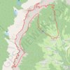 Rochers du Playnet par les Pas de la Balme et Morta (Vercors) GPS track, route, trail