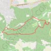 LES SABLAS PRES DE BOLLENE GPS track, route, trail