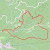 Sidobre - Rocs du Cremaussel GPS track, route, trail