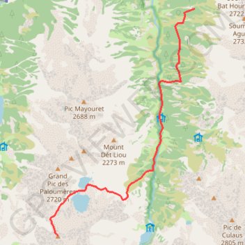 Estibe Haute GPS track, route, trail