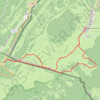 Lajoux2 GPS track, route, trail