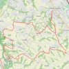 Entre Castanet Tolosan et l'Ariège GPS track, route, trail