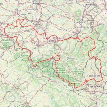 De Guirsch à Gendron (définitif) J1 GPS track, route, trail