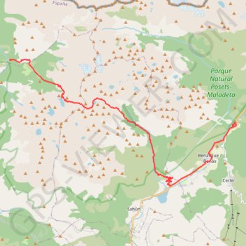 Traversée des Pyrénées - Étape 19 GPS track, route, trail
