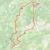 Entre Loue et Lison - Doubs GPS track, route, trail