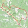 Bessege aujac GPS track, route, trail