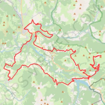Mens Beaumont Salette GPS track, route, trail
