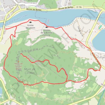 Tour du Mont de Cordon GPS track, route, trail