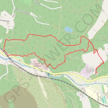 Muraille de Geydan - Gardanne GPS track, route, trail