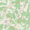 Champagnac de Belair( Brantome )36kms GPS track, route, trail