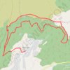 Gourgas GPS track, route, trail