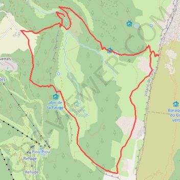 Le-col-Vert GPS track, route, trail