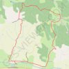 Les Hauts de Maladène GPS track, route, trail