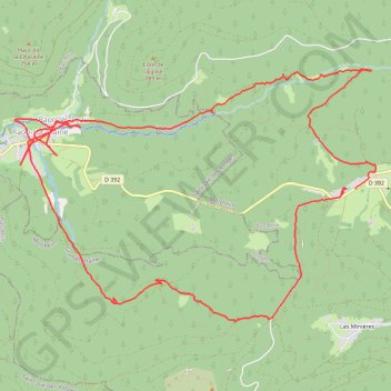 Le donon raon GPS track, route, trail
