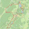 Le tour des 5 lacs GPS track, route, trail