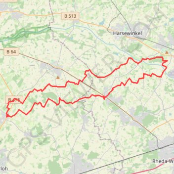 Fledermauswald GPS track, route, trail