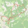 Bruniquel, Saint-Pierre, Cazals, Suquets GPS track, route, trail