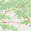 Les pré Pyrénées à Sainte Croix Volvestre GPS track, route, trail