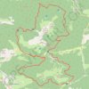 Autour du Cagire et du Mourtis - Juzet-d'Izaut GPS track, route, trail