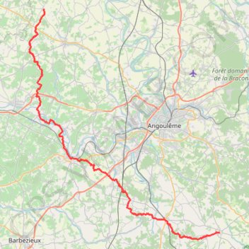 Tour de Charente - Etape 5/5 : Villebois-Lavalette - Anville - 16277 - UtagawaVTT.com GPS track, route, trail
