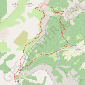 Retour sur la traversée des Rochers du Parquet - Chichilianne GPS track, route, trail