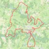 Grande boucle - Le chemin de l'Osmonde Royale - Châteauponsac GPS track, route, trail