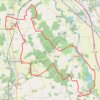 Méreau - Preuilly 47,5km GPS track, route, trail
