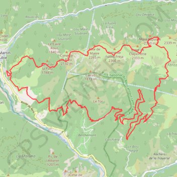 Ferisson - Palu GPS track, route, trail