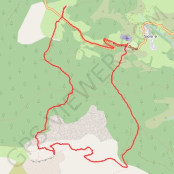 Les Cadières de Brandis GPS track, route, trail