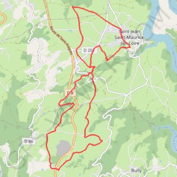 Rando de l'ACLT - Saint-Jean-le-Puy GPS track, route, trail