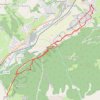 De Villar à Roche Baron GPS track, route, trail