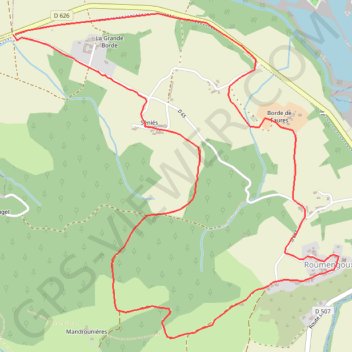 Rando17 1 GPS track, route, trail