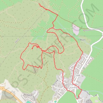 Montredon-des-Corbières GPS track, route, trail