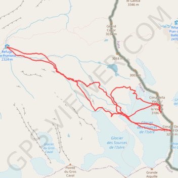 Antecime d'oin GPS track, route, trail