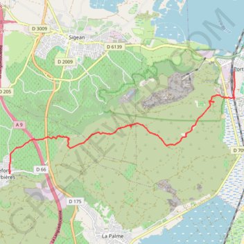 22-JUIL-16 14:01:50 GPS track, route, trail
