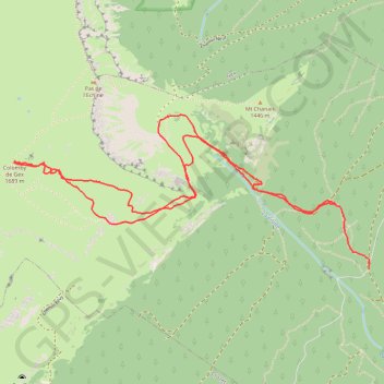 Colomby de Gex GPS track, route, trail
