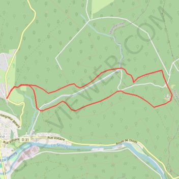 Randonnée du 17/06/2022 à 14:03 GPS track, route, trail