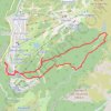 Bachat Bouloud - Lac Achard - Chamrousse GPS track, route, trail