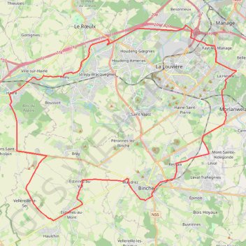 50 KM Zérolienne 2023 GPS track, route, trail