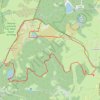 Lac des Truites et lac Vert GPS track, route, trail